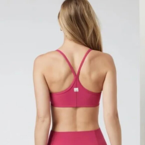 Vuori Magenta Strappy Sports Bra - Picture 5 of 6